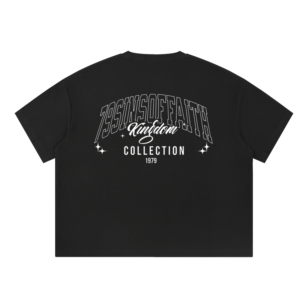 Unisex Waffle Boxy T-Shirt