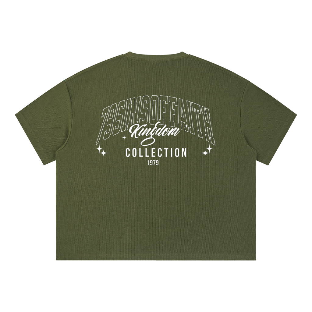 Unisex Waffle Boxy T-Shirt