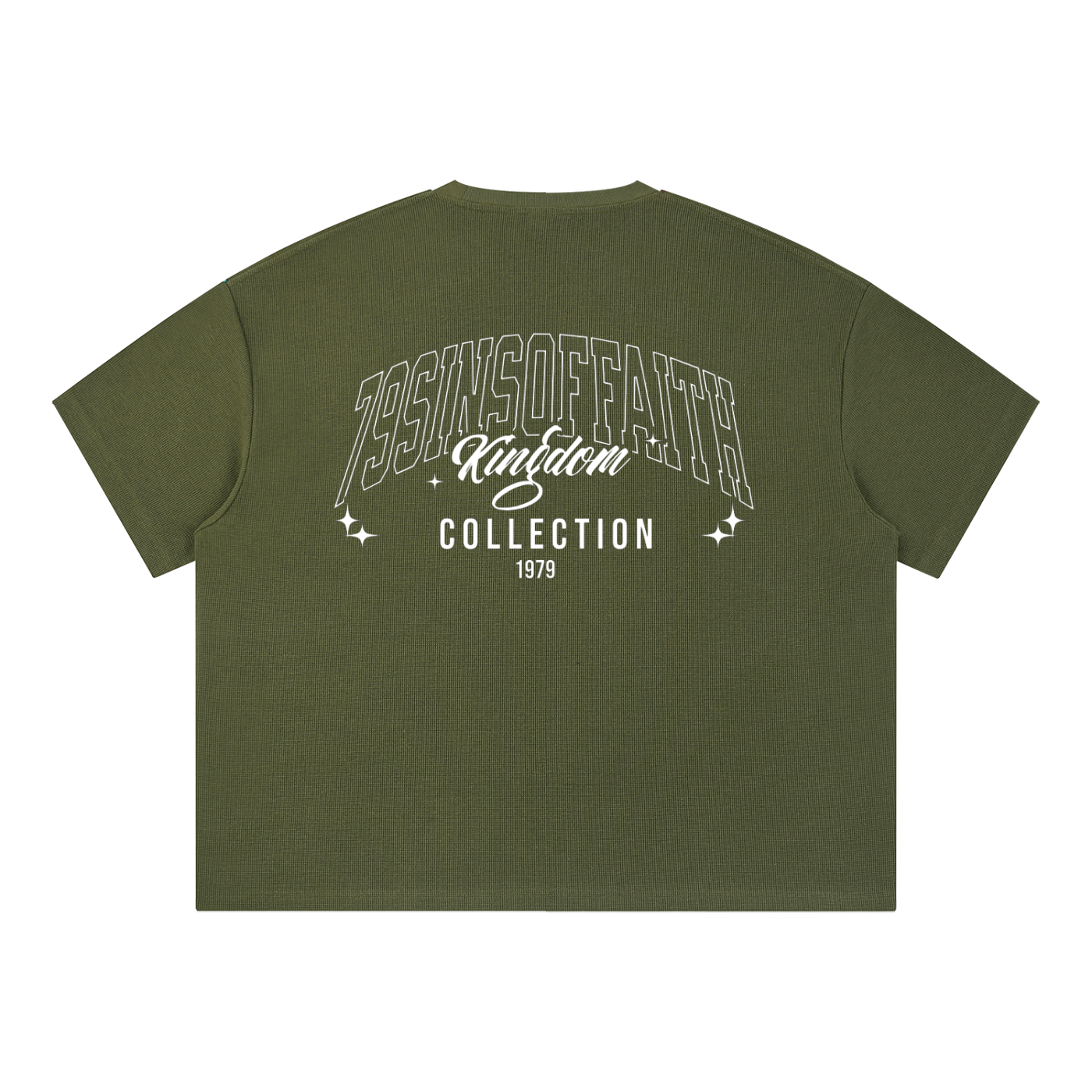 Unisex Waffle Boxy T-Shirt