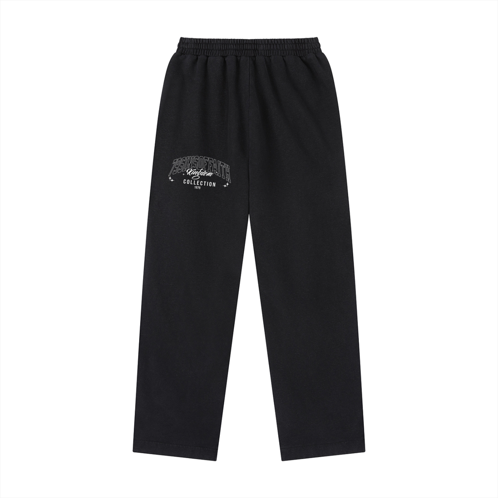 Vintage Washed Drawstring Sweatpants