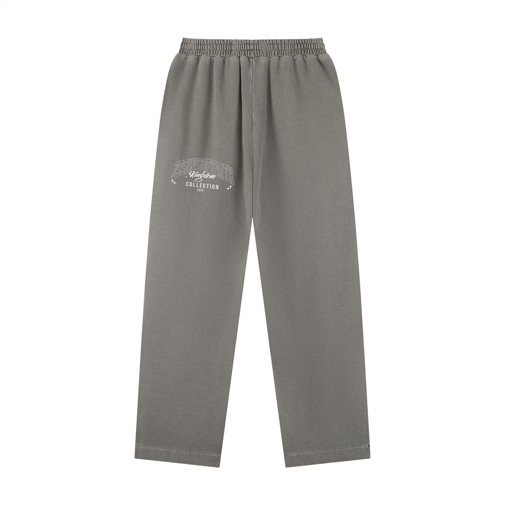 Vintage Washed Drawstring Sweatpants