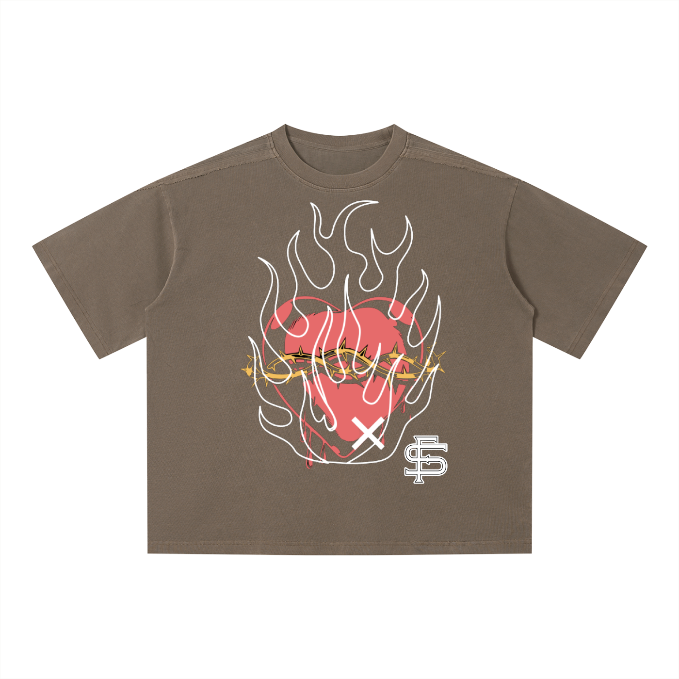Unisex Vintage Wash Boxy T-Shirt