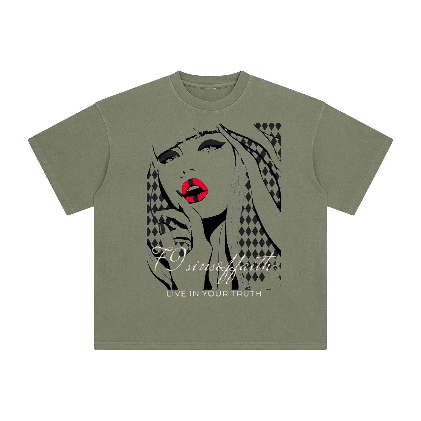 Enzyme Washed T-Shirt