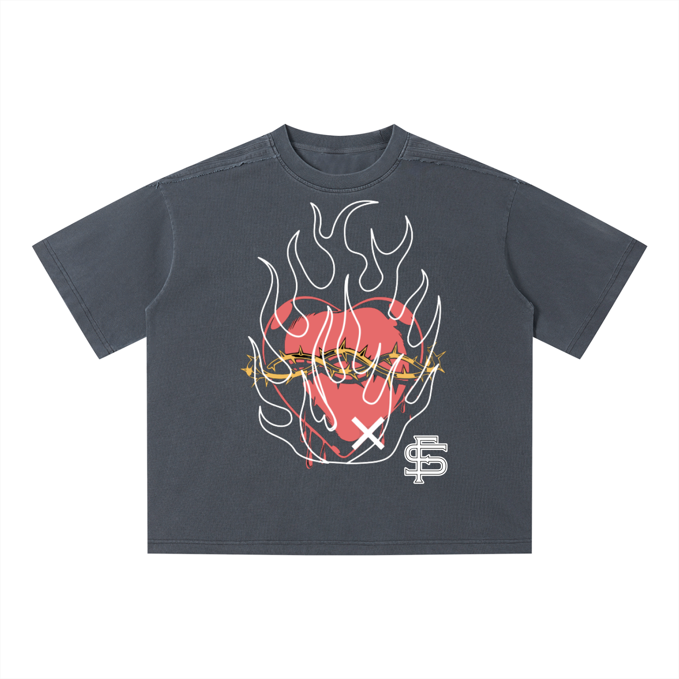 Unisex Vintage Wash Boxy T-Shirt