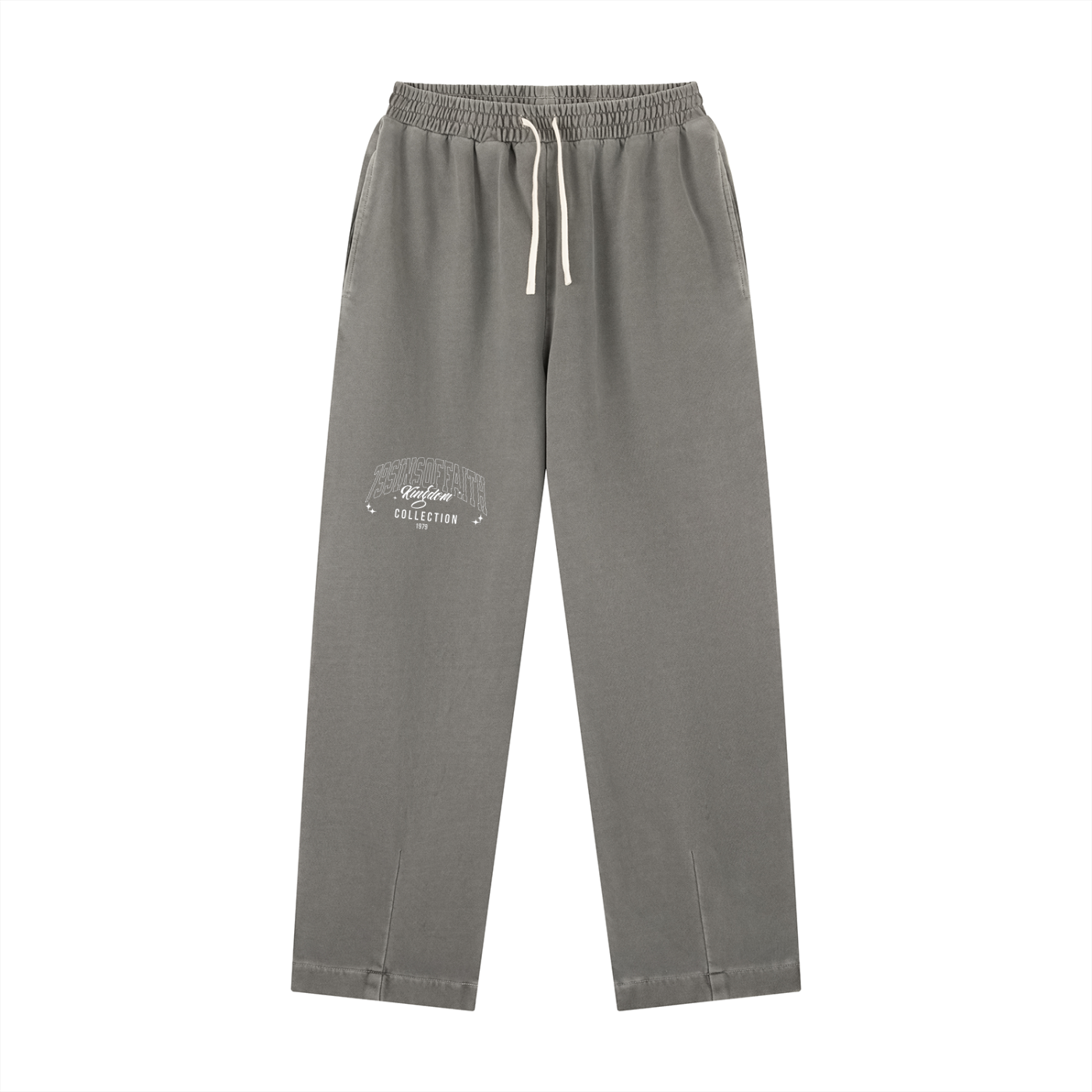Vintage Washed Drawstring Sweatpants