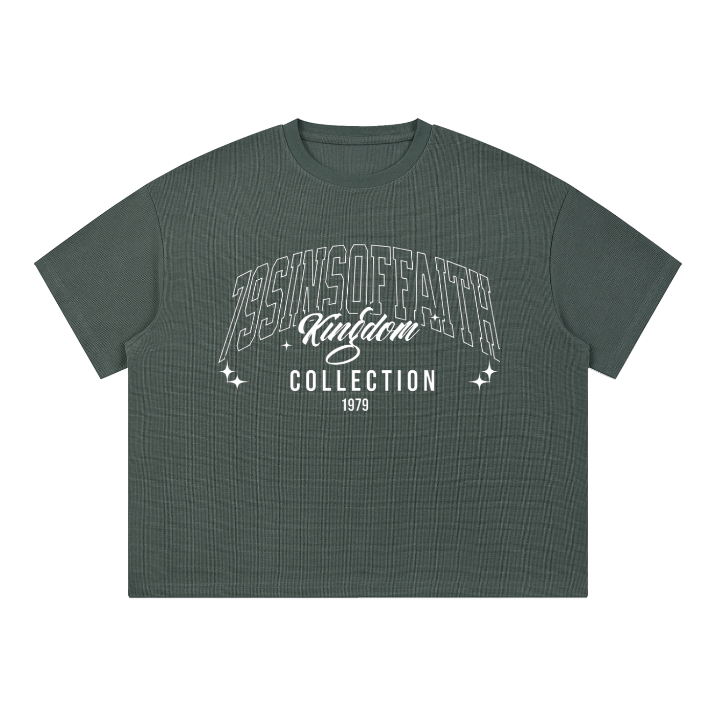 Unisex Waffle Boxy T-Shirt