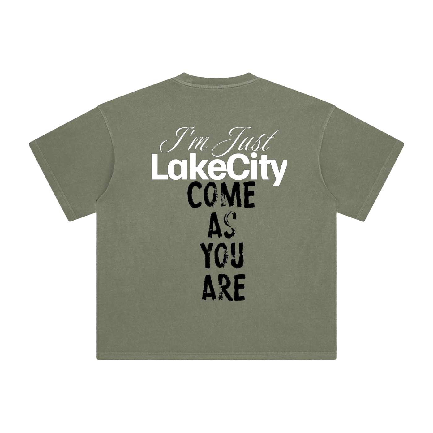 Enzyme Washed T-Shirt