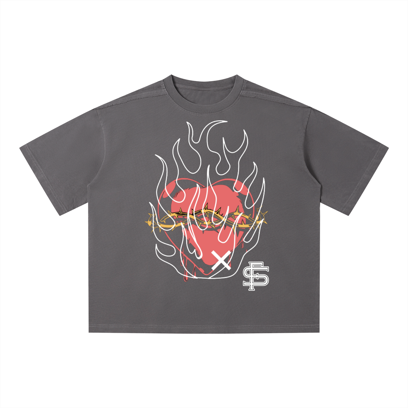 Unisex Vintage Wash Boxy T-Shirt