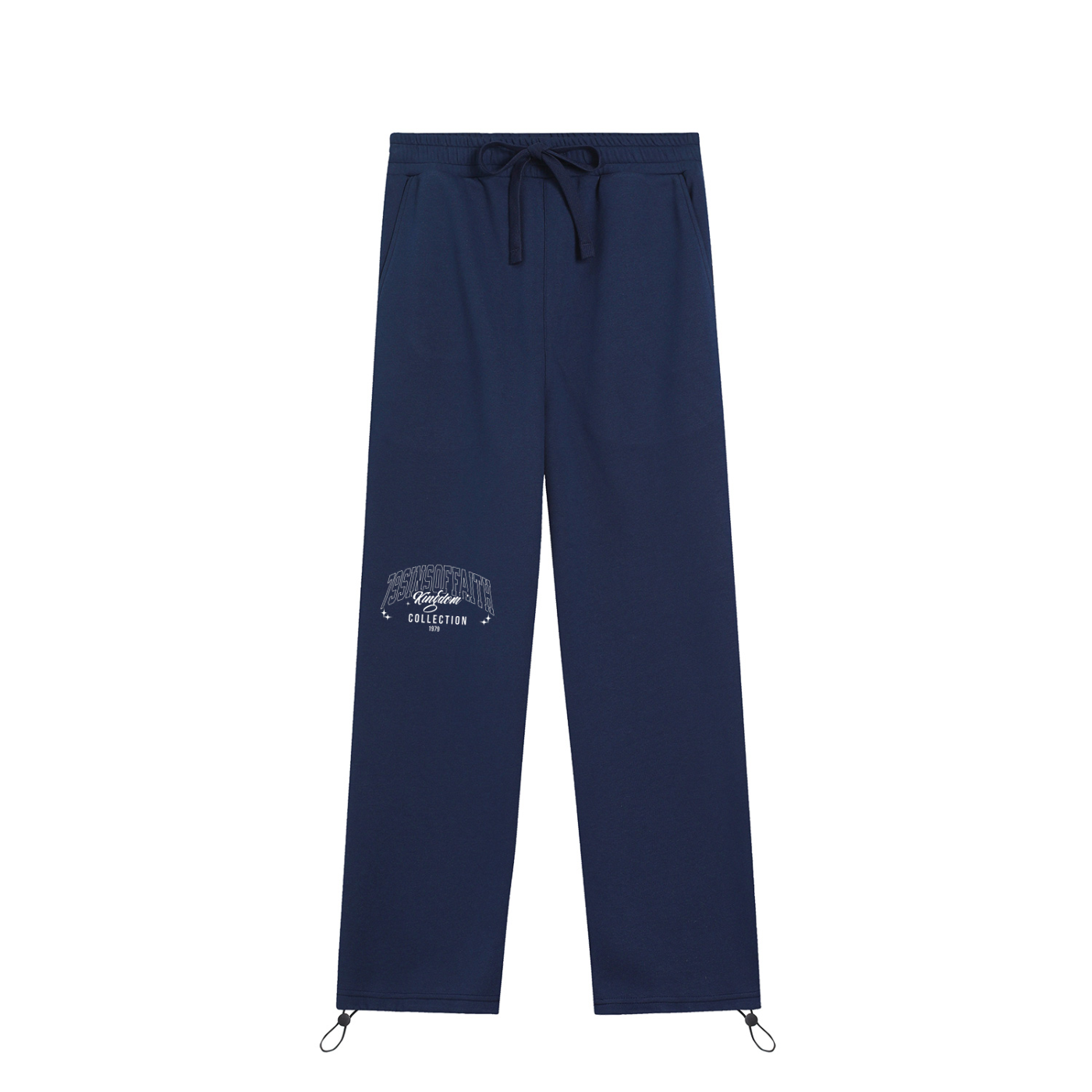 Essential Drawstring Straight-Leg Sweatpants