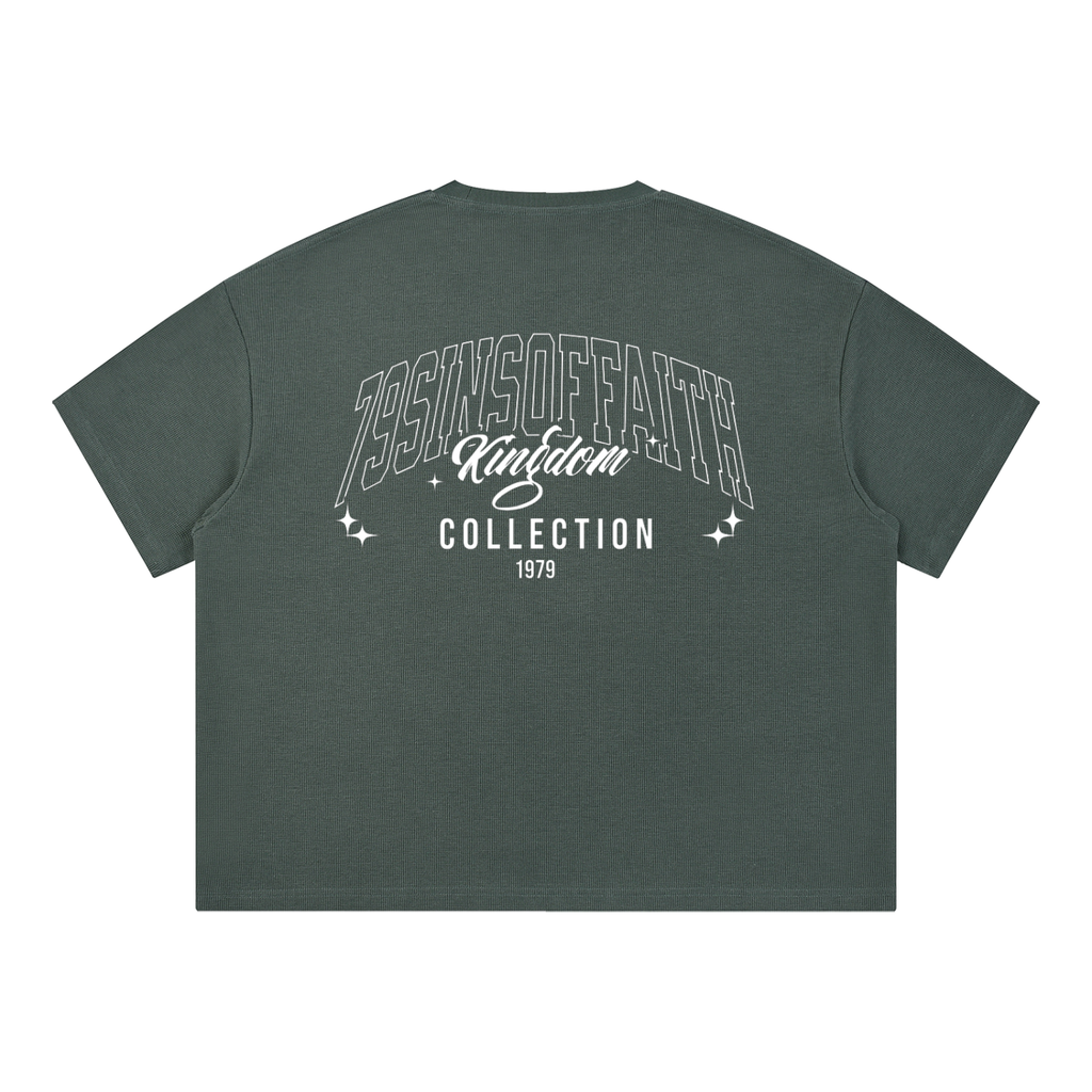 Unisex Waffle Boxy T-Shirt